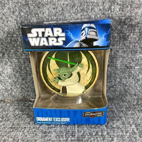 Hallmark Star Wars Celebration V 5 Yoda Ornament 2010 Christmas - Picture 1 of 7